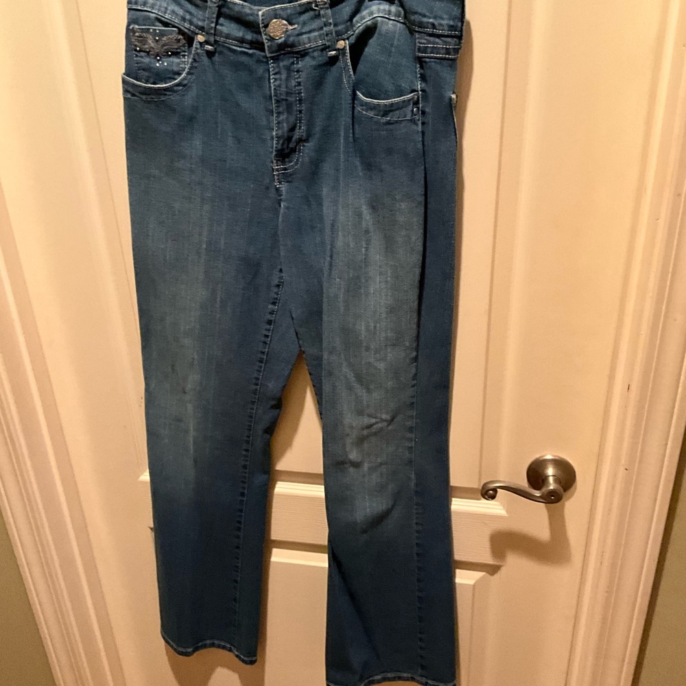 Stylish Blue Boot Cut Jeans